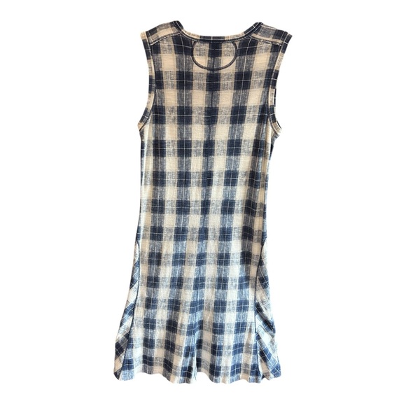 POLO‎ Ralph Lauren Buffalo Plaid Cotton Henley Dress L - Picture 7 of 13